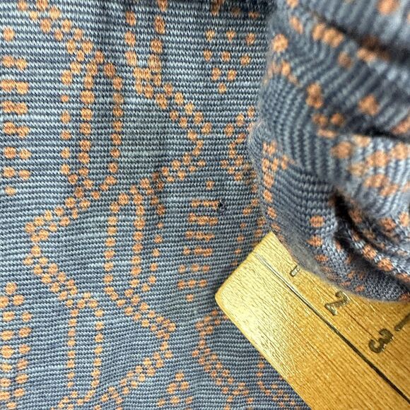 Toad & Co Cue Wrap Cafe Dress Womens S Geometric Organic Blend Travel Stretch* - Picture 6 of 16